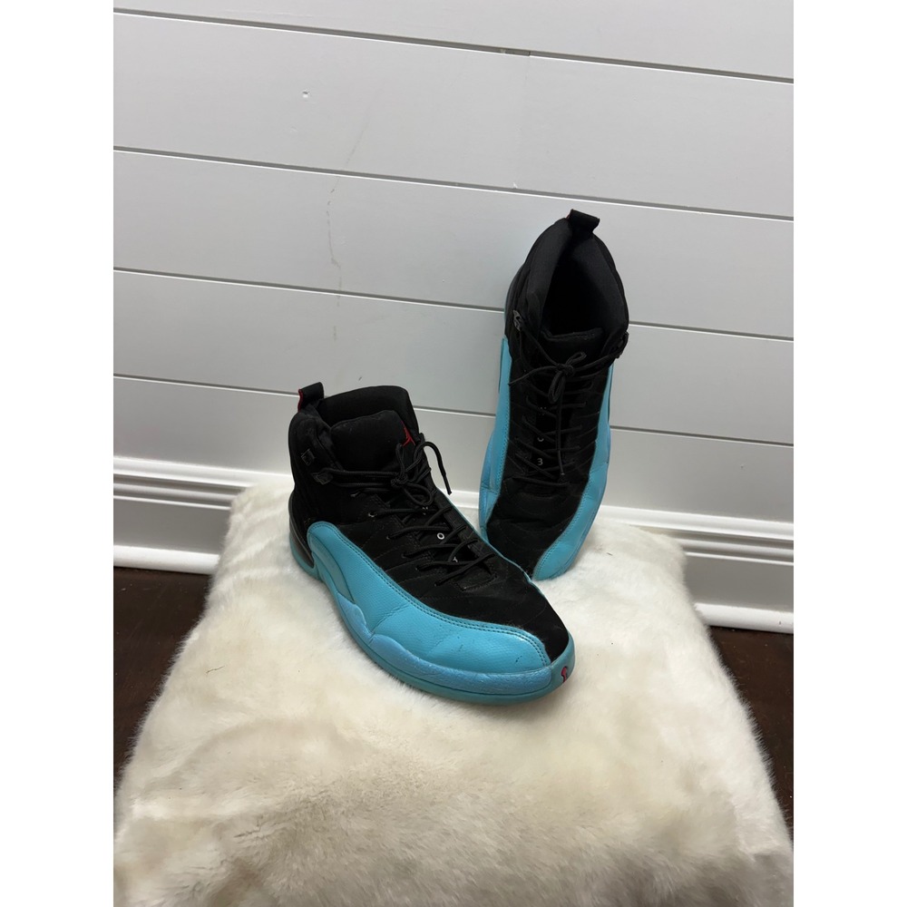 Nike Air Jordan 12 XII Retro Gamma Blue Black 130690-027 Men's Shoes Size 13.